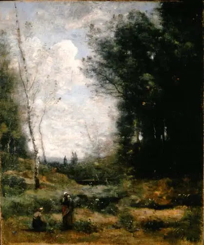 El valle - Jean-Baptiste Camille Corot
