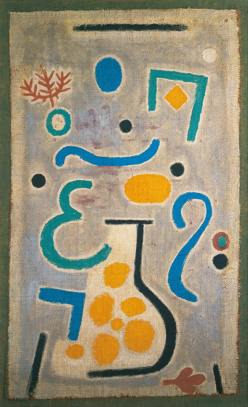 El jarrón - Paul Klee