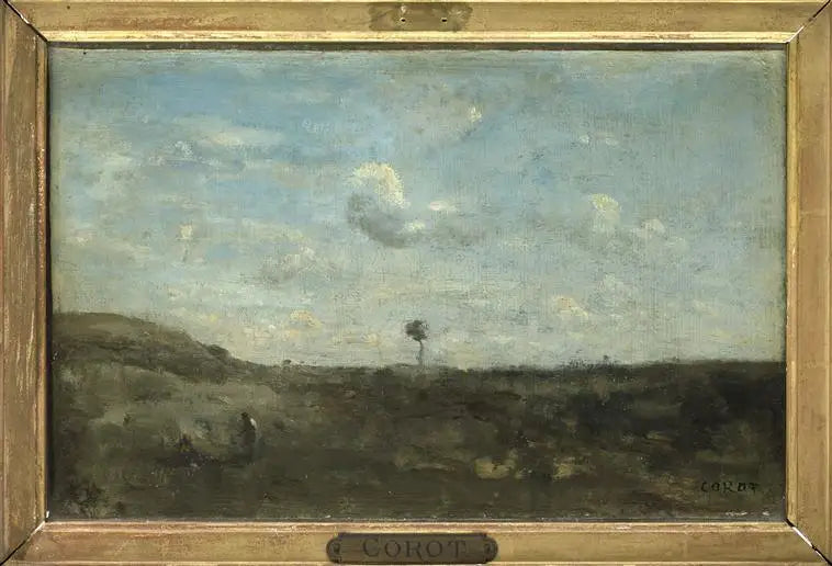 La vasta meseta - Jean-Baptiste Camille Corot
