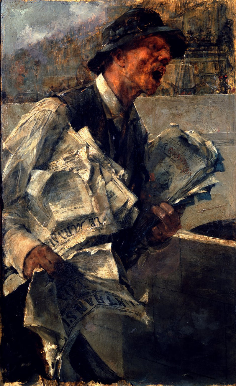 El vendedor de periódicos - Giovanni Boldini