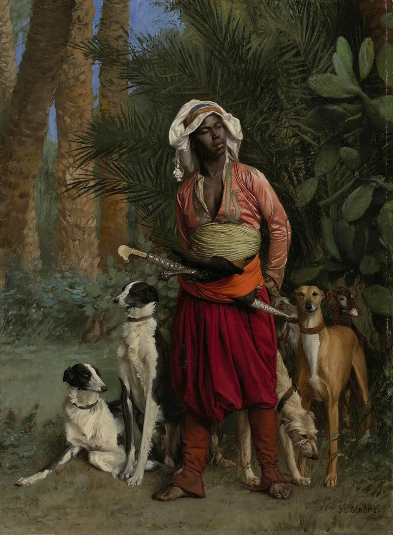El cazador negro - Jean-Léon Gérôme