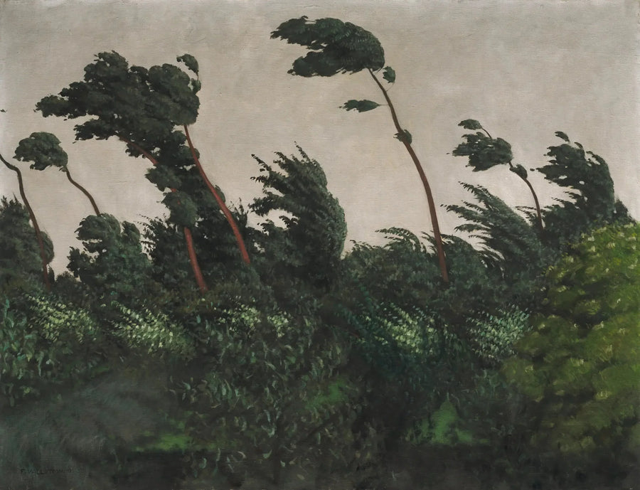 El viento - Félix Vallotton