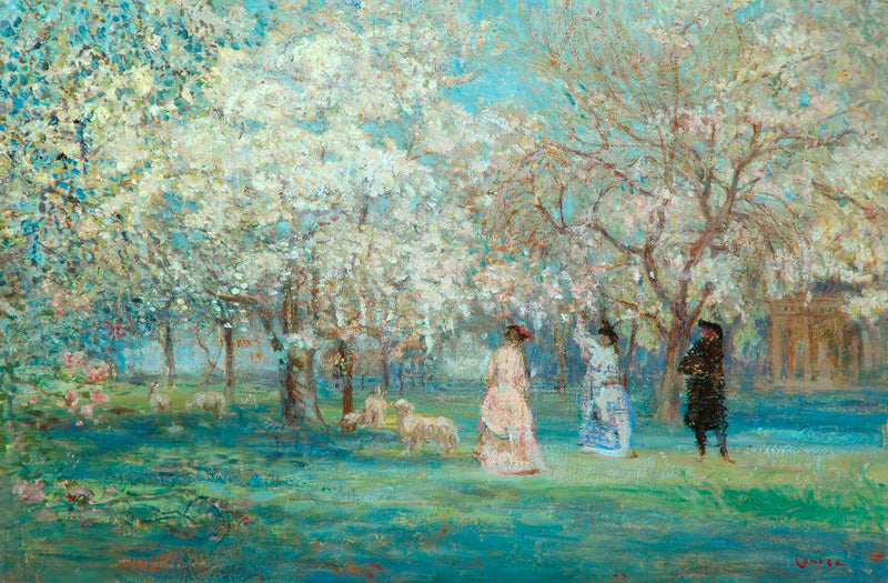 El huerto en flor - Charles Conder
