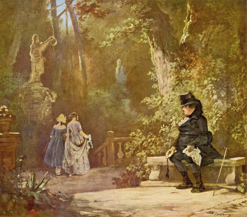 El Viudo - Carl Spitzweg