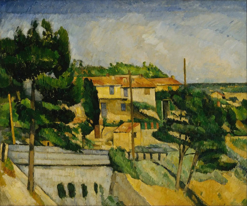 El Viaducto en l'Estaque - Paul Cézanne