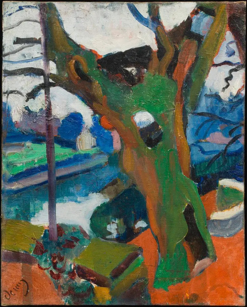 El árbol viejo - André Derain