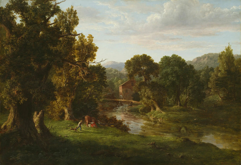 El viejo molino - George Inness