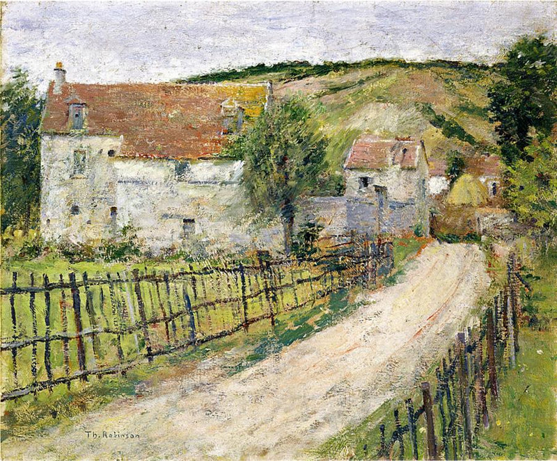 El viejo molino - Theodore Robinson