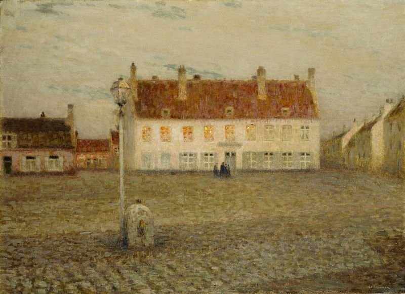 El Pueblo, Crepúsculo - Henri Le Sidaner