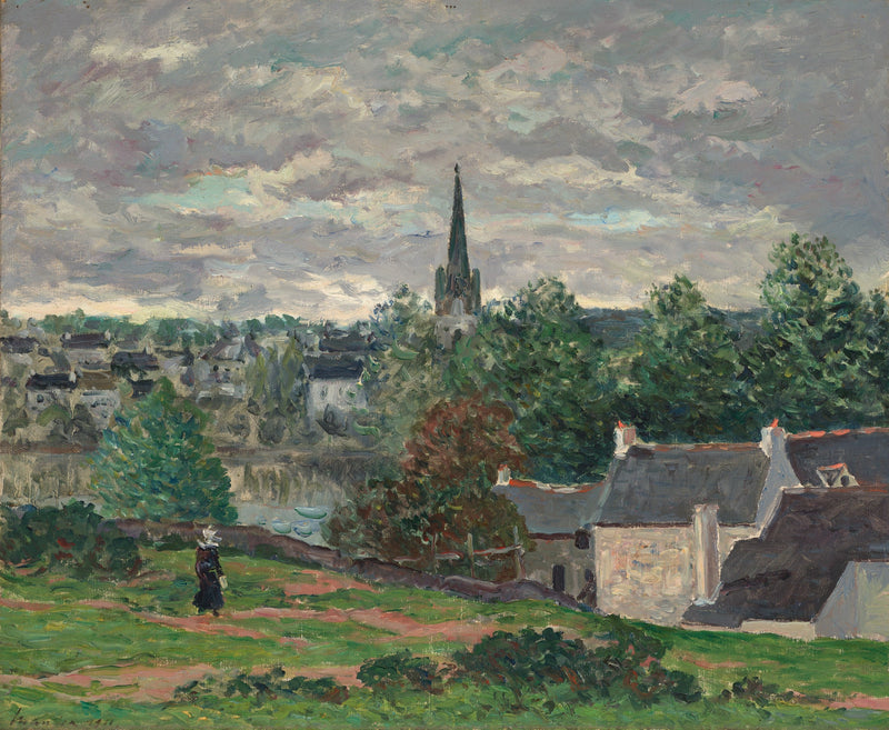 El pueblo de Rosporden (Finistère) - Maxime Maufra