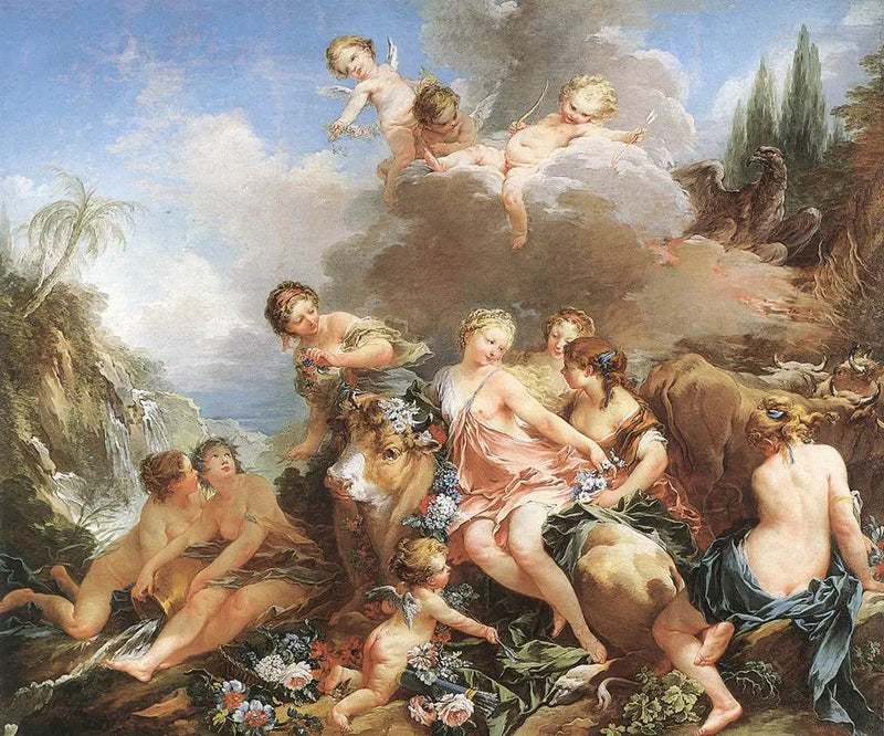 La Violación de Europa - François Boucher