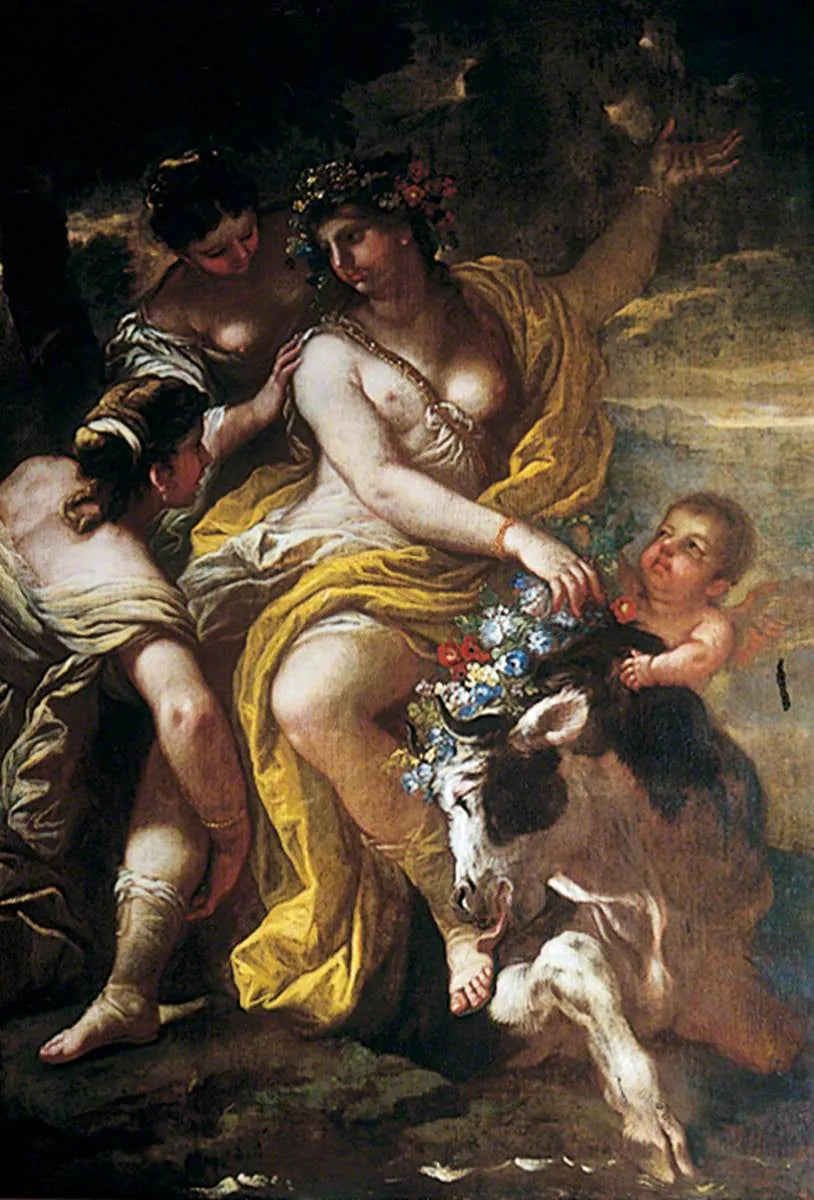 La violación de Europa - Luca Giordano