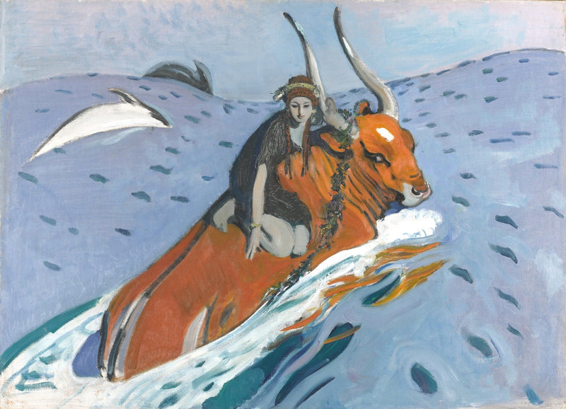 La violación de Europa - Valentin Serov