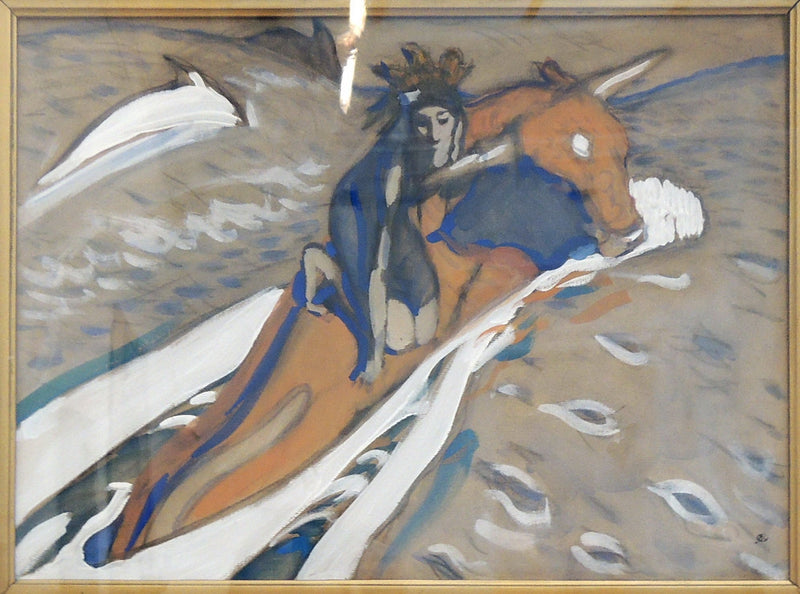 La violación de Europa - Valentin Serov