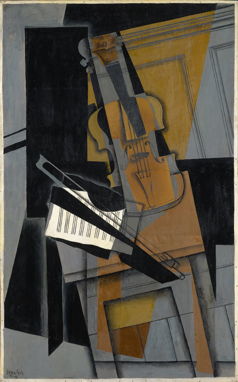 El Violín - Juan Gris