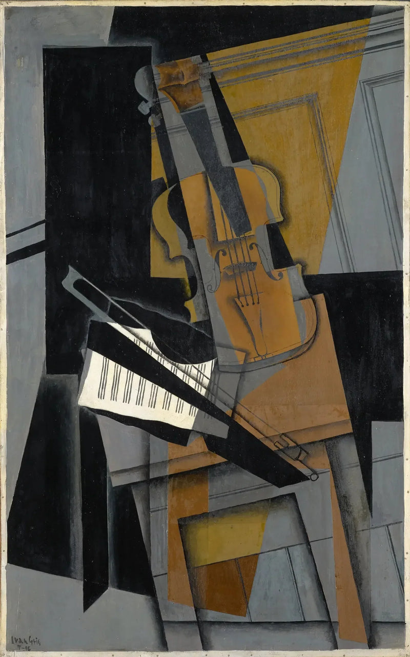 El violín - Juan Gris