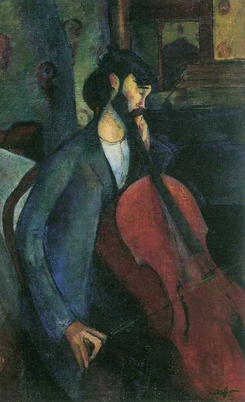 El violonchelista - Amedeo Modigliani