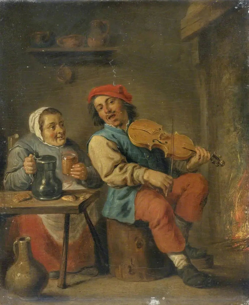 El violinista - David Teniers el Joven
