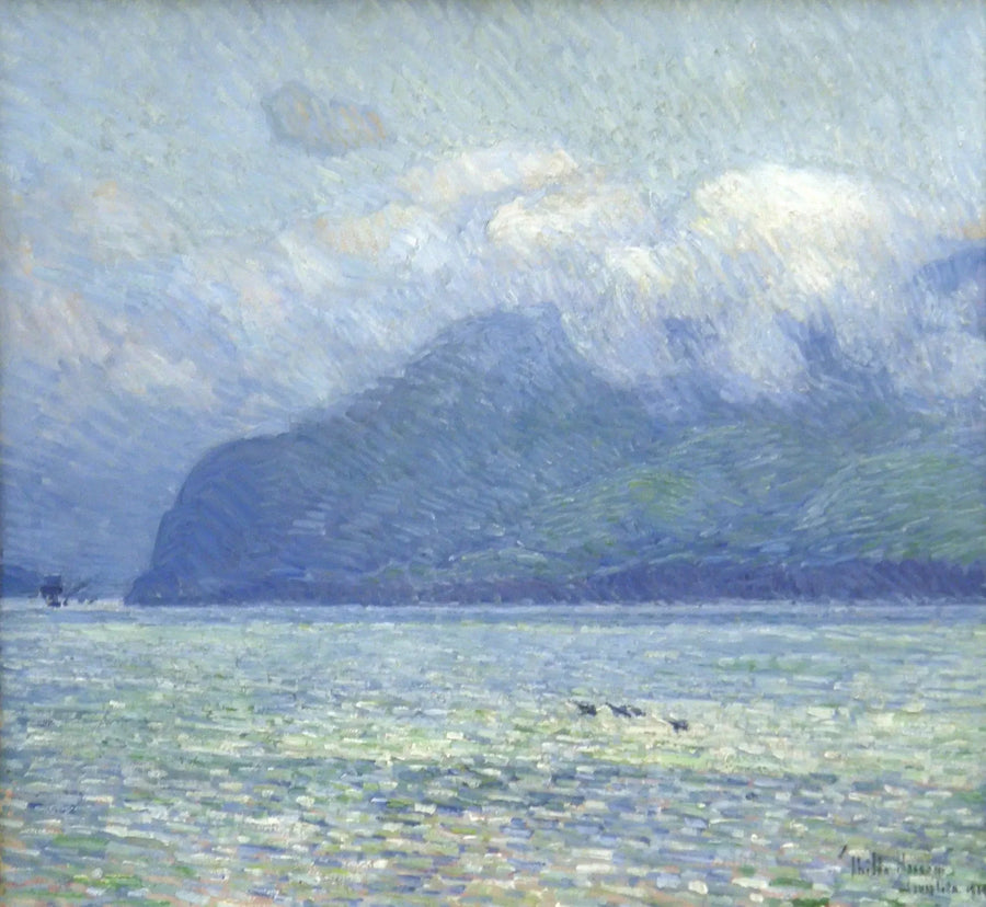 La Vela de Plata y la Puerta Dorada - Childe Hassam