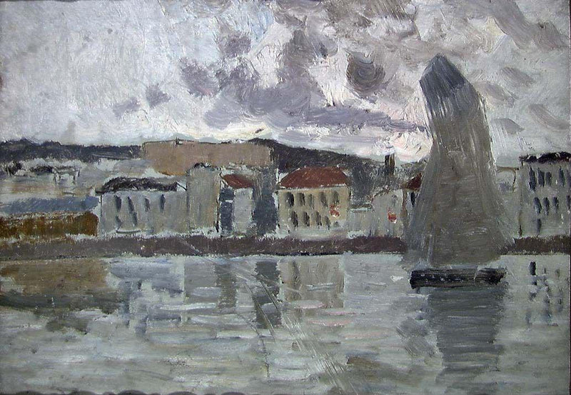 El velero - Frits Thaulow