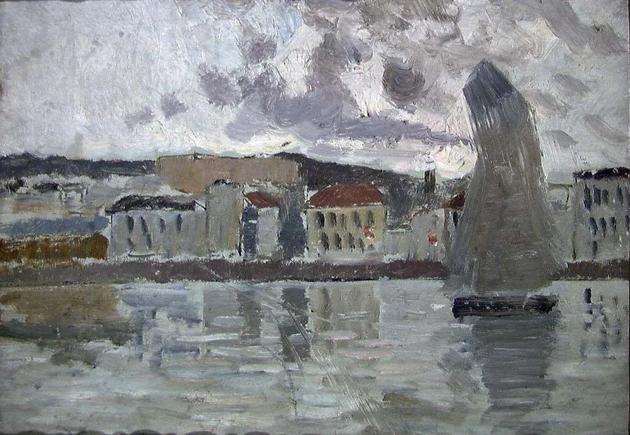 El velero - Frits Thaulow