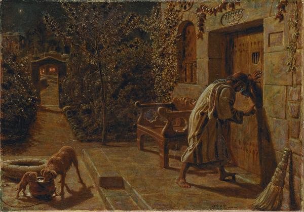 El vecino molesto - William Holman Hunt