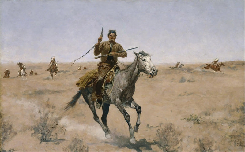 El robo - Frederic Remington