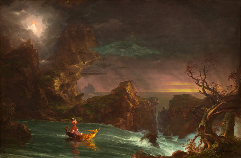 El viaje de la vida: edad adulta - Thomas Cole