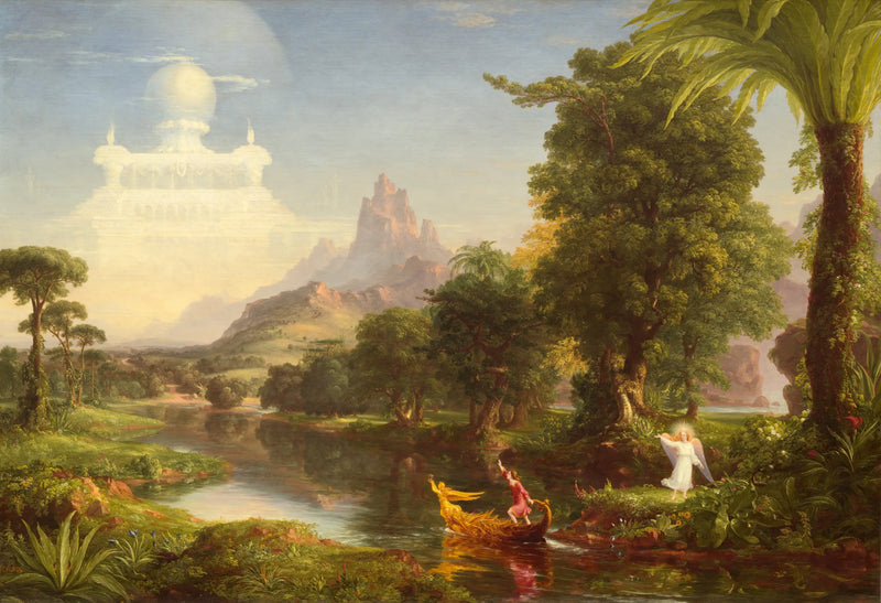 El viaje de la vida: juventud - Thomas Cole