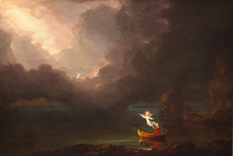 El viaje de la vida: Vejez - Thomas Cole