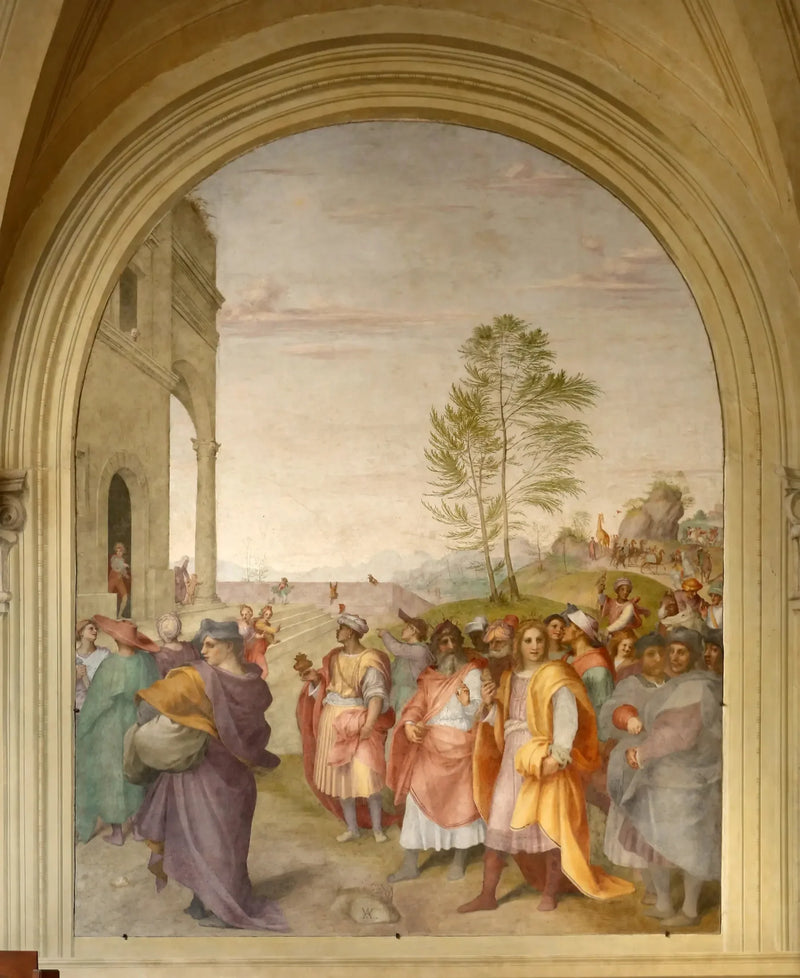 El viaje de los magos - Andrea del Sarto
