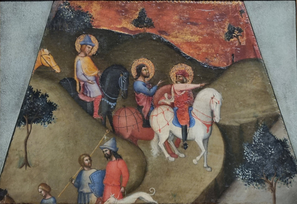 Le voyage des Mages - Bartolo di Fredi image 1 copie de tableau peinte à la main