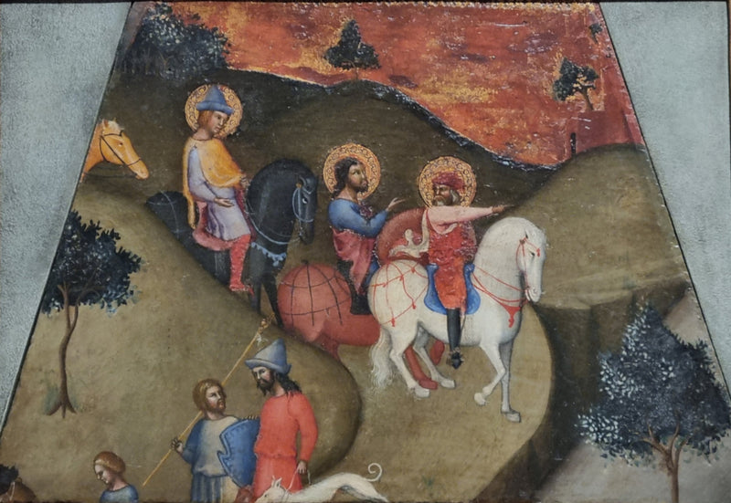 El viaje de los Magos - Bartolo di Fredi