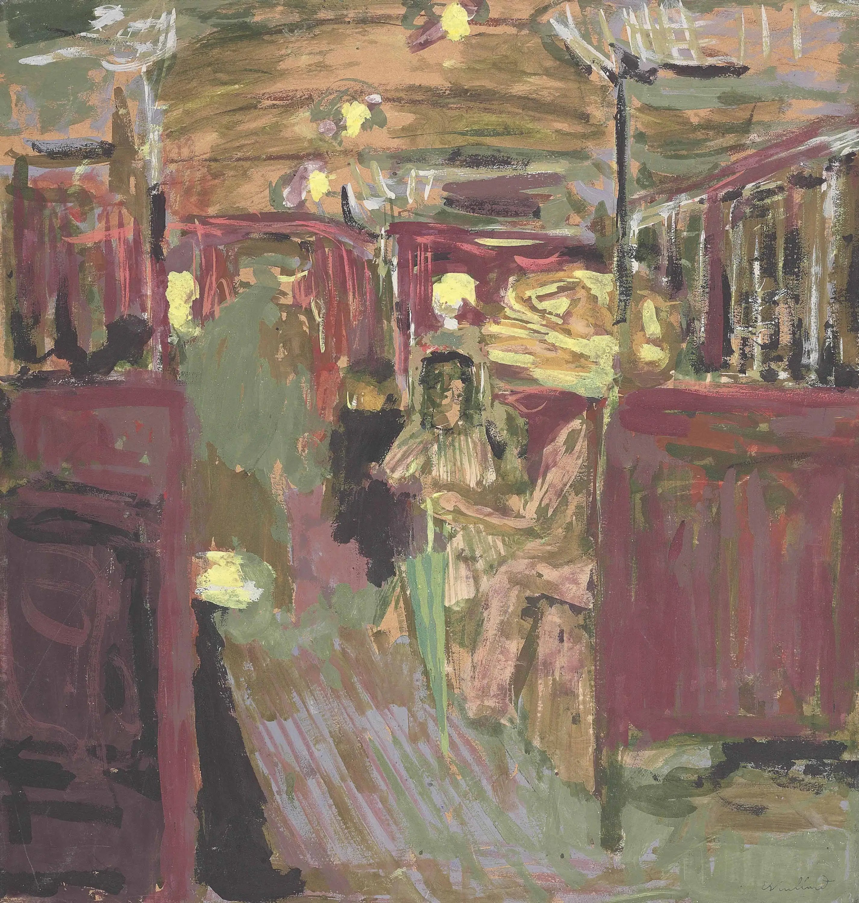 Le Wagon de métro - I - Édouard Vuillard - Alpha Reproduction