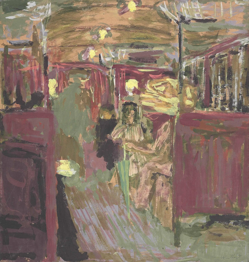 El vagón de metro - I - Édouard Vuillard