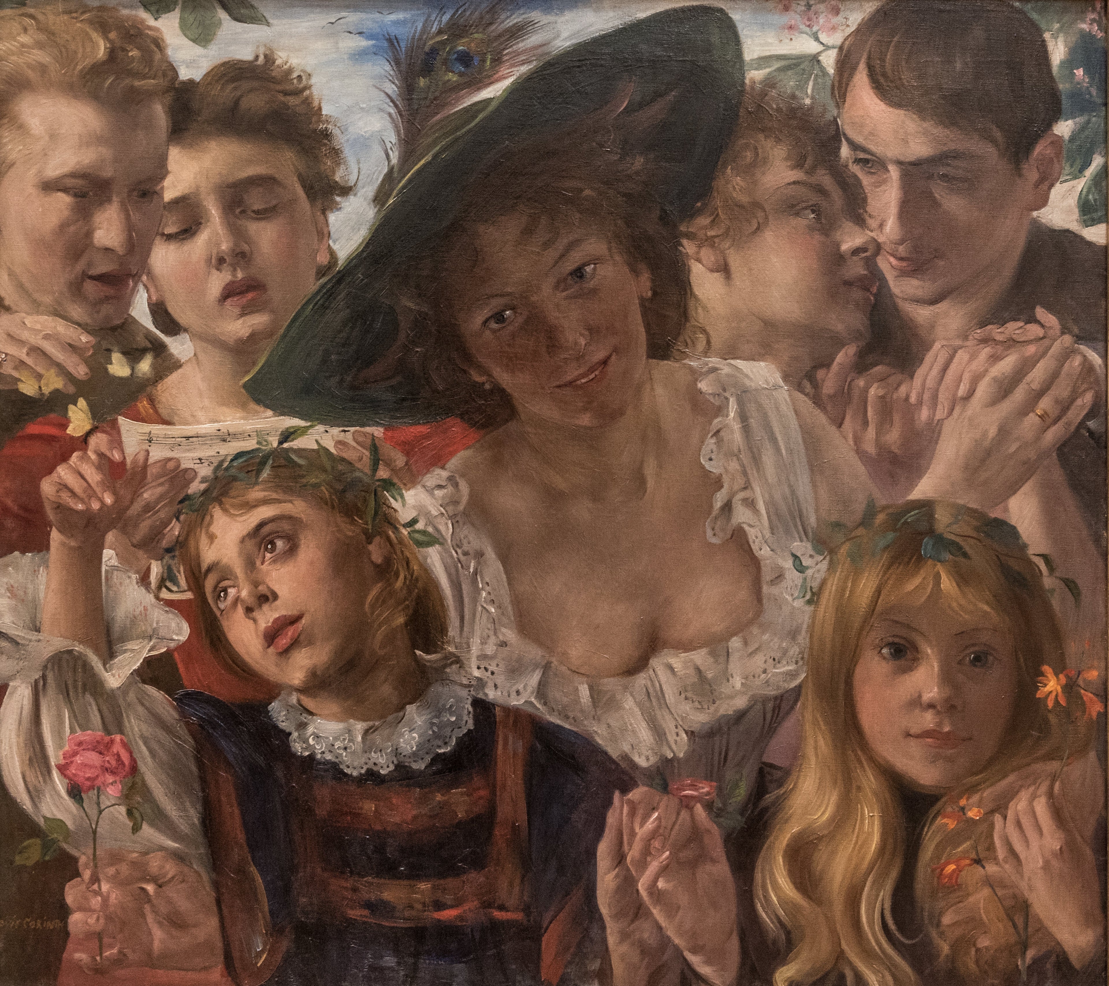 Lebensfreude - Lovis Corinth image 1 reproduction d’œuvre d’art à l’huile