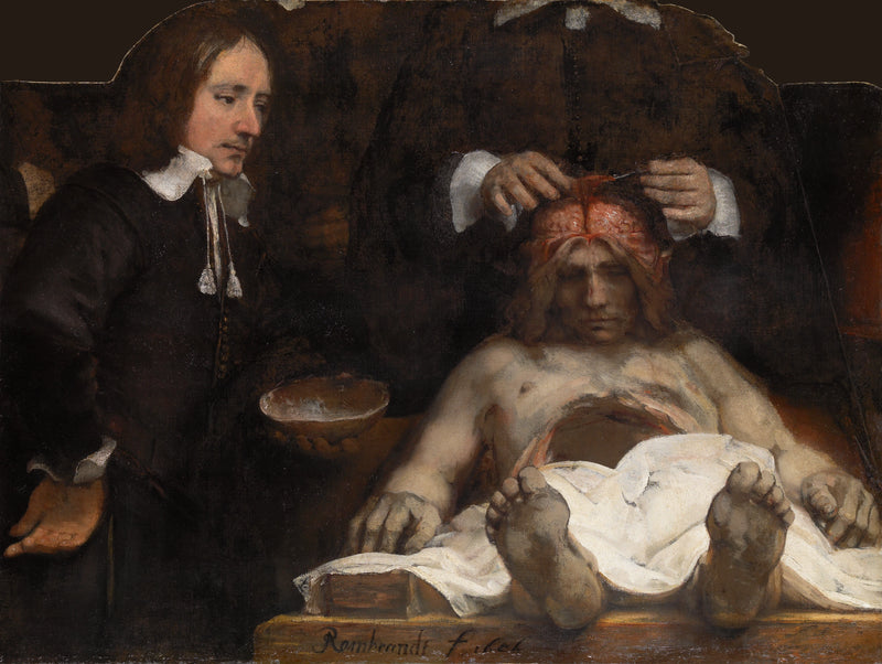 La Lección de anatomía del Doctor Joan Deyman - Rembrandt