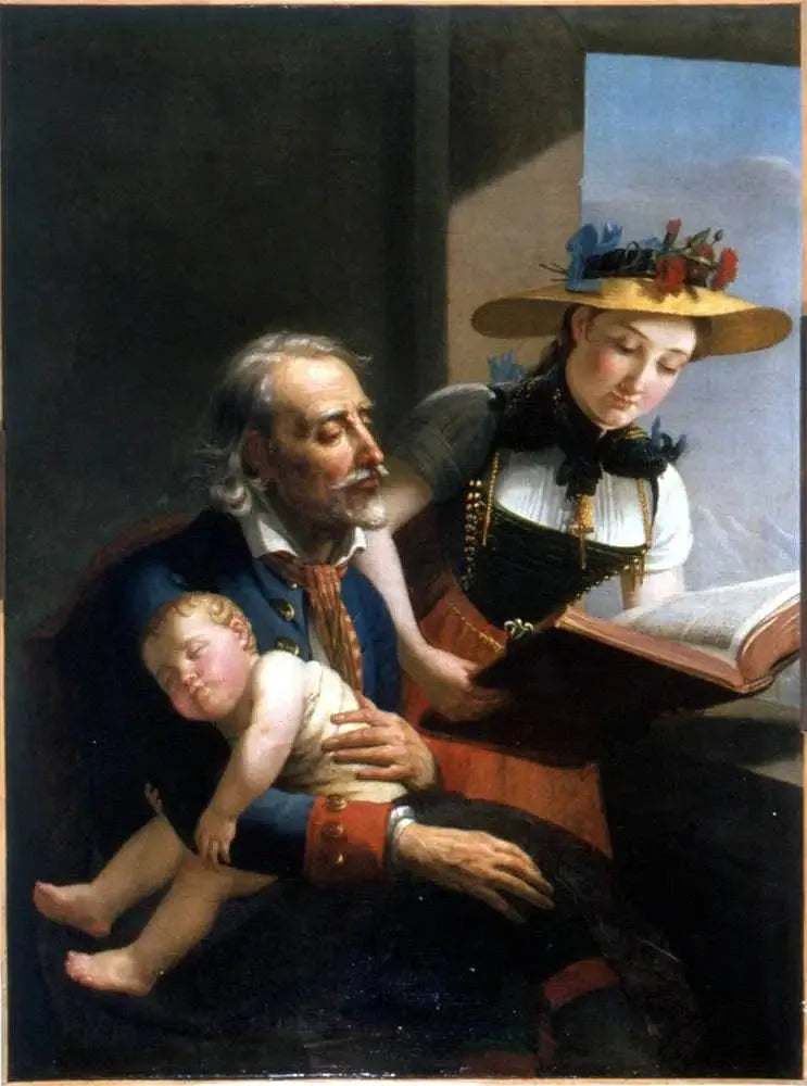 Lectura de la Biblia - Marie-Guillemine Benoist