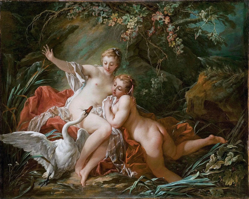 Leda y el Cisne - François Boucher