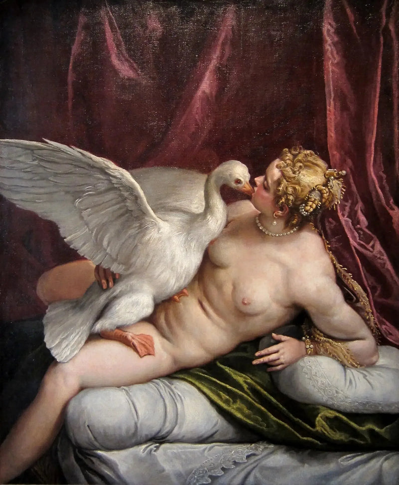 Leda y el cisne - Paul Véronèse
