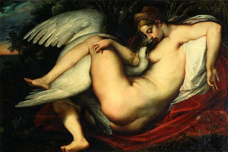 Leda y el Cisne - Peter Paul Rubens