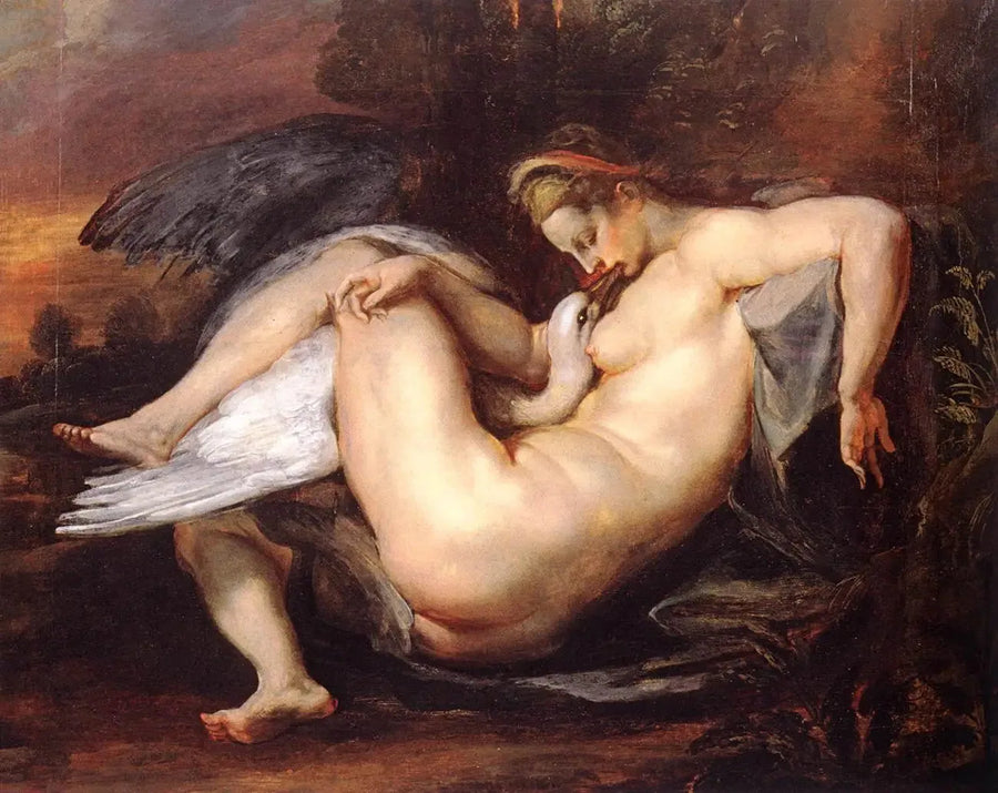 Leda y el Cisne - Peter Paul Rubens