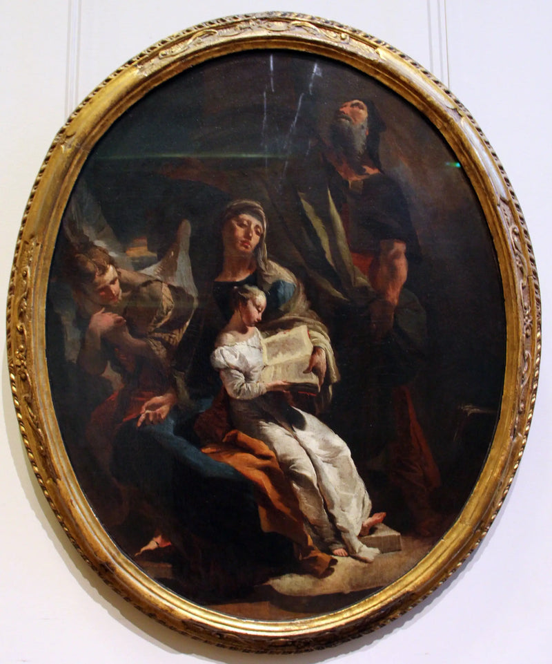 La educación de la Virgen - Giovanni Battista Tiepolo