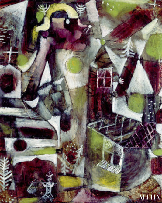 Légende des marais - Paul Klee - Reproductions de tableaux et peintures haut de gamme