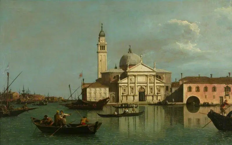 La iglesia de San Giorgio Maggiore, Venecia - Canaletto