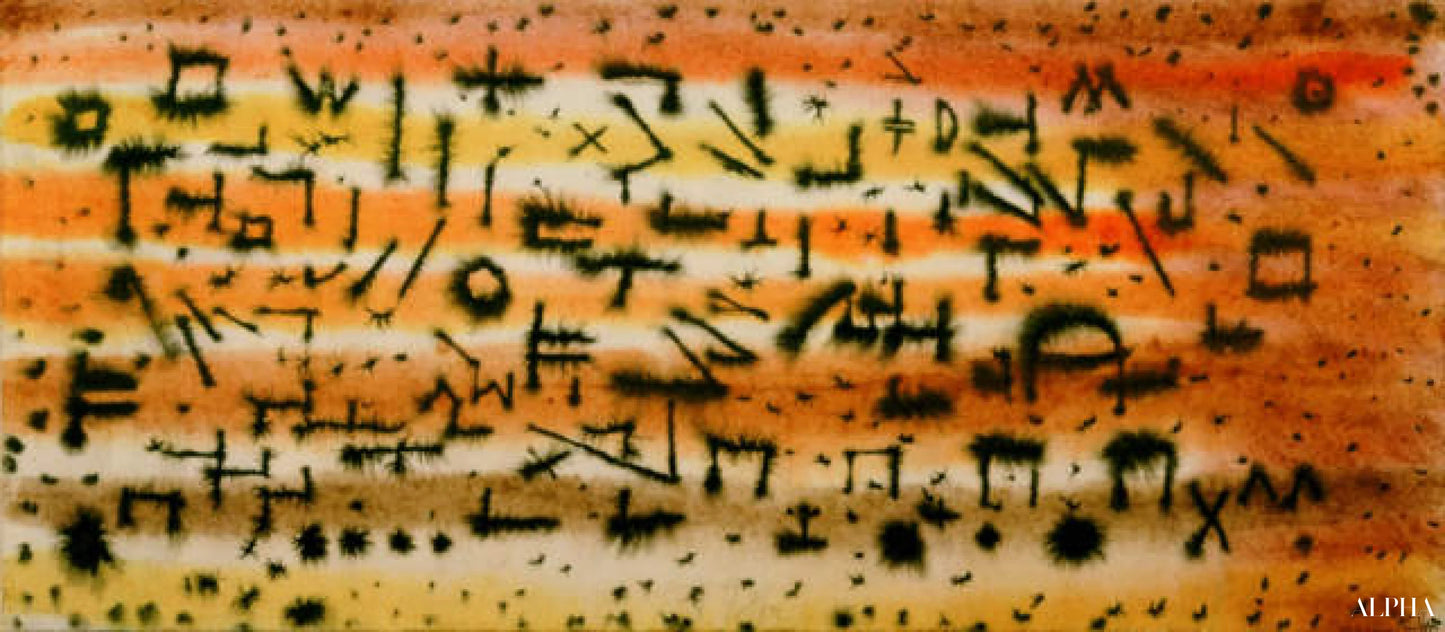 L'Égypte détruite - Paul Klee - Reproductions de tableaux et peintures haut de gamme