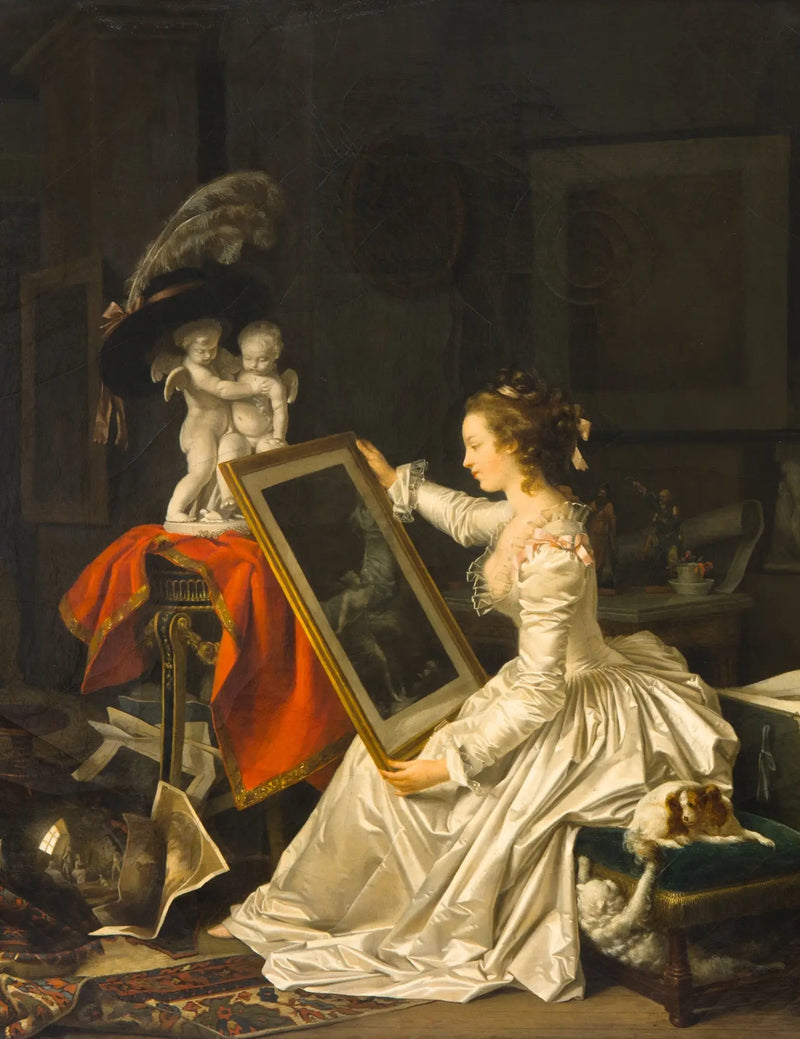 La estudiante interesante - Jean-Honoré Fragonard