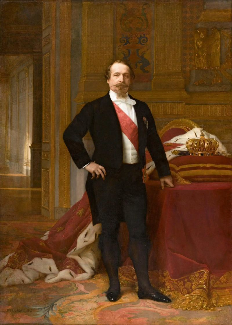 El emperador Napoleón III - Alexandre Cabanel