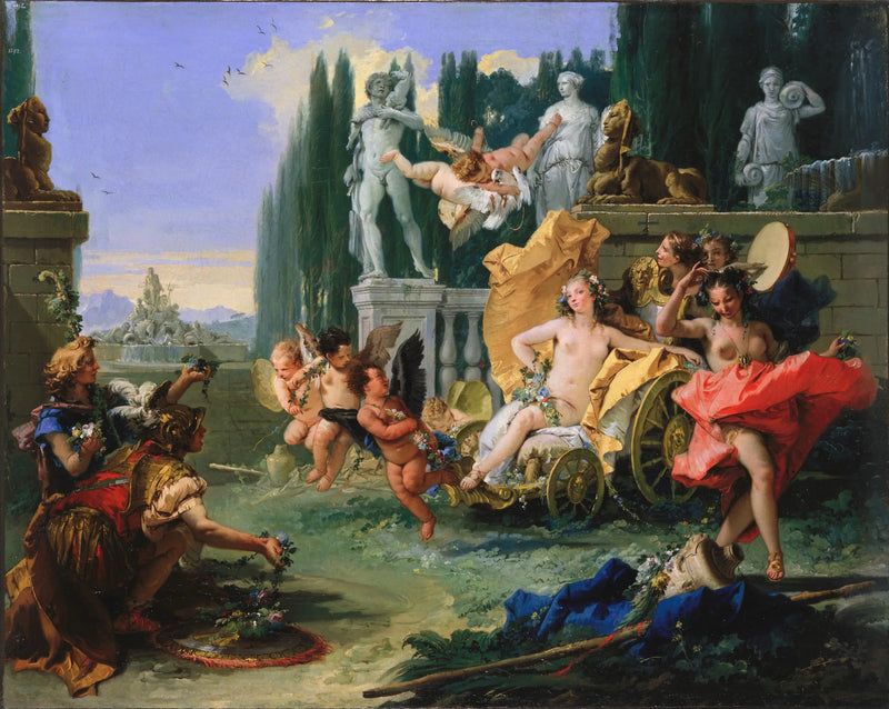 El Imperio de las Flores - Giovanni Battista Tiepolo