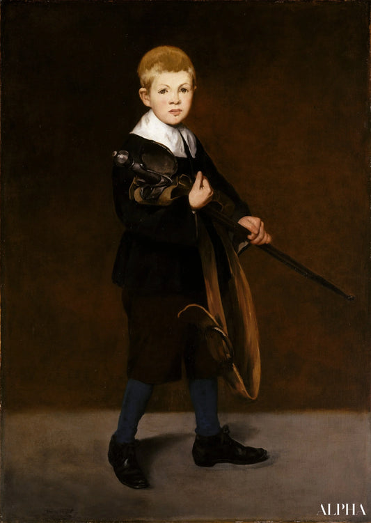 L'Enfant à l'épée - Edouard Manet - Reproductions de tableaux et peintures haut de gamme